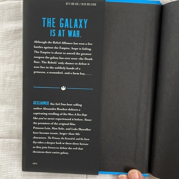 Star Wars The Princess, The Scoundrel and the Farm Boy - Hardcover Book - Picture 4 of 7